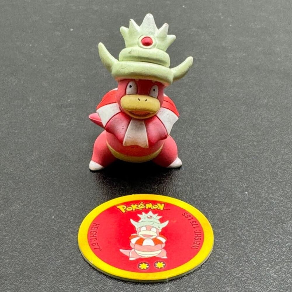 Slowking Tomy Pokemon Vintage PVC Figure With Coin CGTSJ 2000